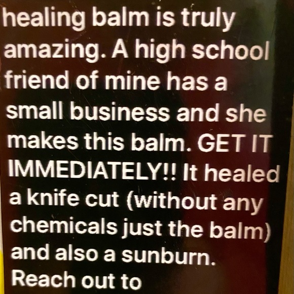 MIRACLE HEALING ❤️🩹 BALM ALL NATURAL EST 2017. FIVE STAR ⭐️ RATED… IT WORKS!! - Picture 8 of 13